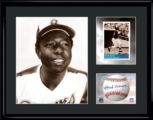 Hank Aaron Lithograph-0