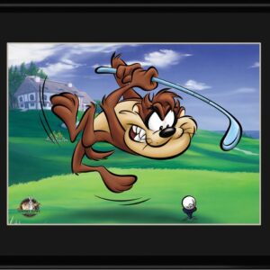 Taz Tee Off 11x14 Lithograph-0