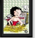 Jackpot Betty - 11x14 Lithograph-0