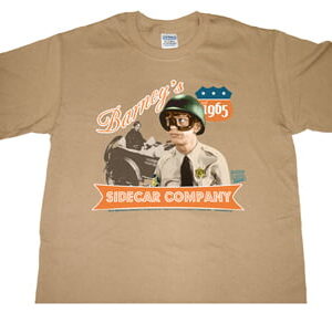 T-Shirt - Barney's Sidecar-0