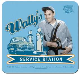 Mouse Pad - Wally's Service Station-0