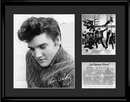 Elvis Jailhouse Rock - 11x14 Lithograph-0