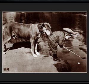 Lithograph - 11x14 Boy's Best Friend-0