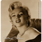 Marilyn Portrait Mouse Pad-0