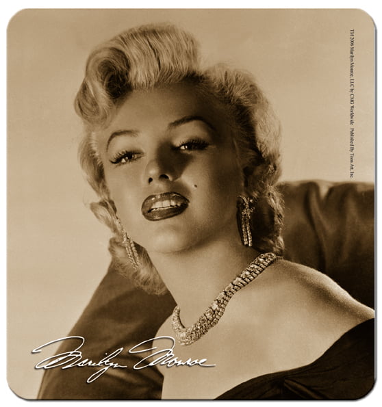 Marilyn Portrait Mouse Pad-0