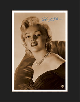 Lithograph - 11x14 Marilyn Monroe Portrait-0