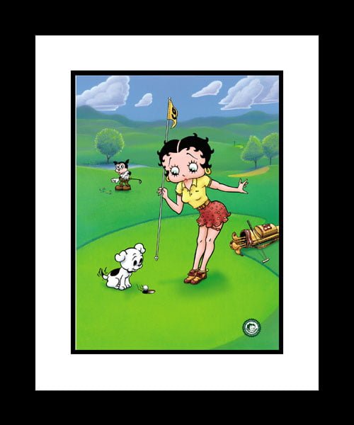 Betty Pulls The Pin - Giclee 16x20-0