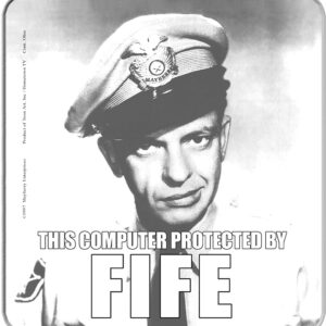 Barney Fife Mouse Pad