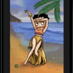 Hula Betty - 11x14 Lithograph-0