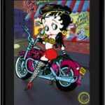 Biker Betty-11x14 Lithograph-0