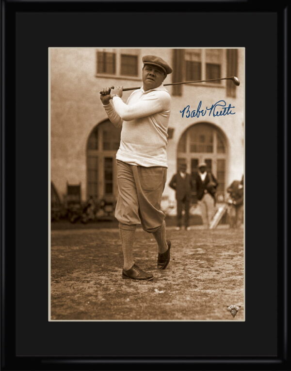 Lithograph - 11x14 Babe Ruth - At The First Tee-0