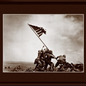 Lithograph -11x14 Iwo Jima-0