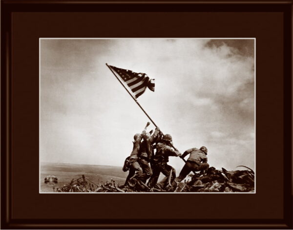 Lithograph -11x14 Iwo Jima-0