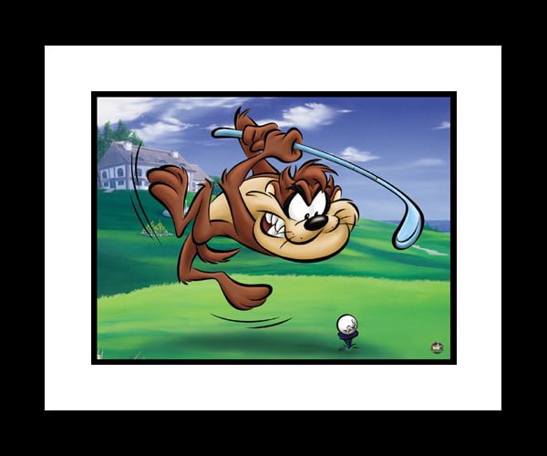 Taz Tee Off 16x20 Giclee-0