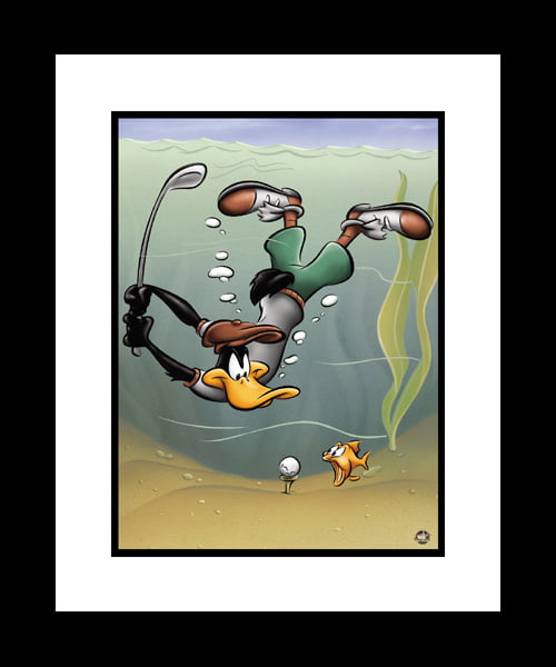 Underwater Daffy 16x20 Giclee-0