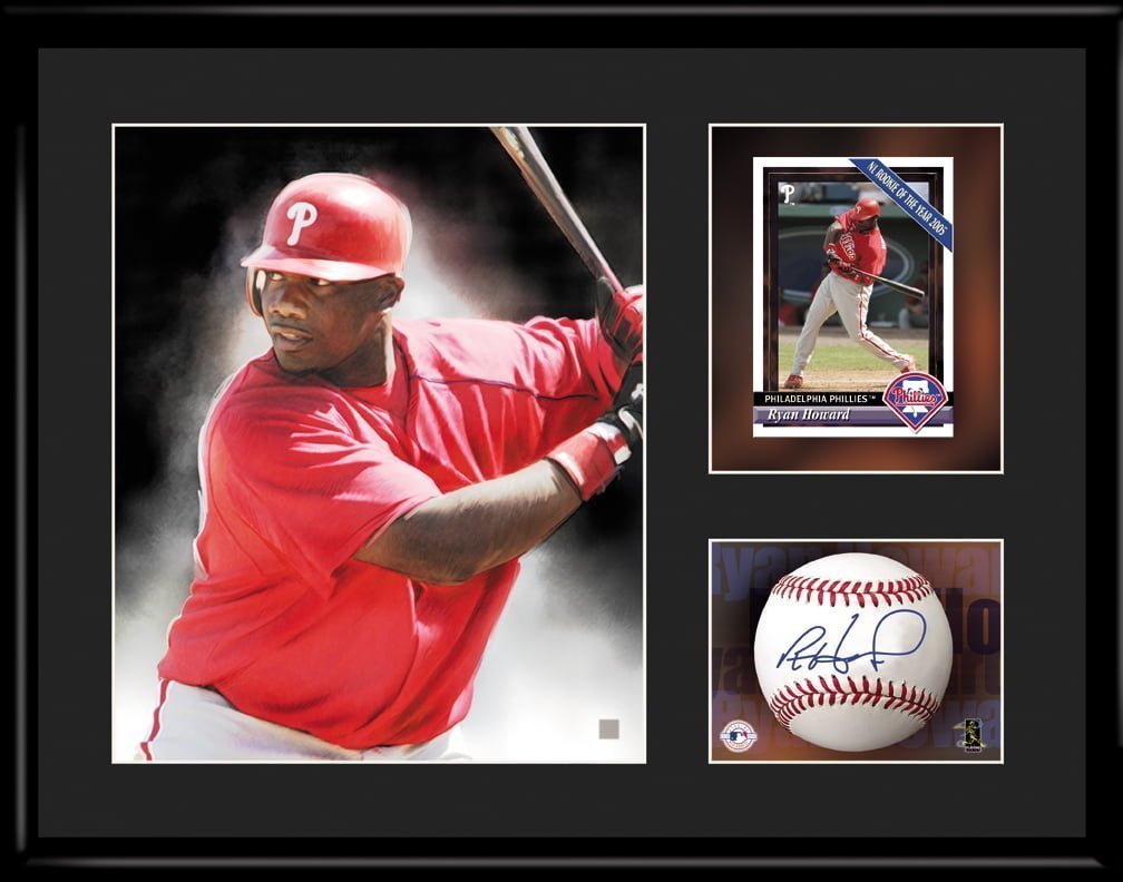 Ryan Howard Inscriptions Ryan Howard Collectible Lithograph - Classic Moments