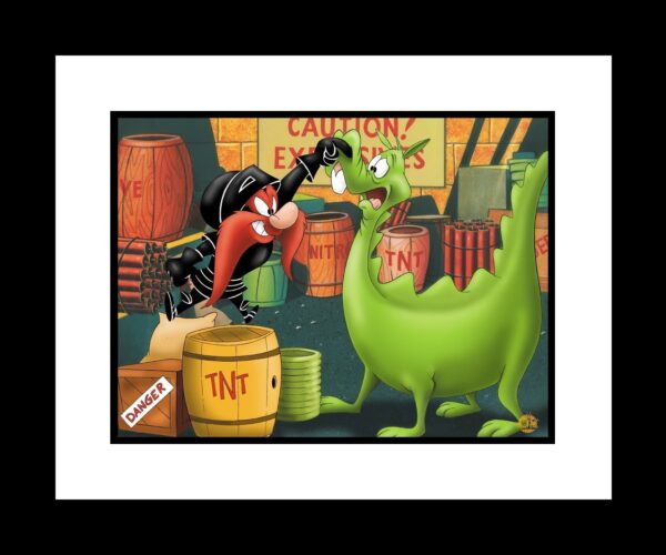 Stupid Dragon 16x20 Giclee-0