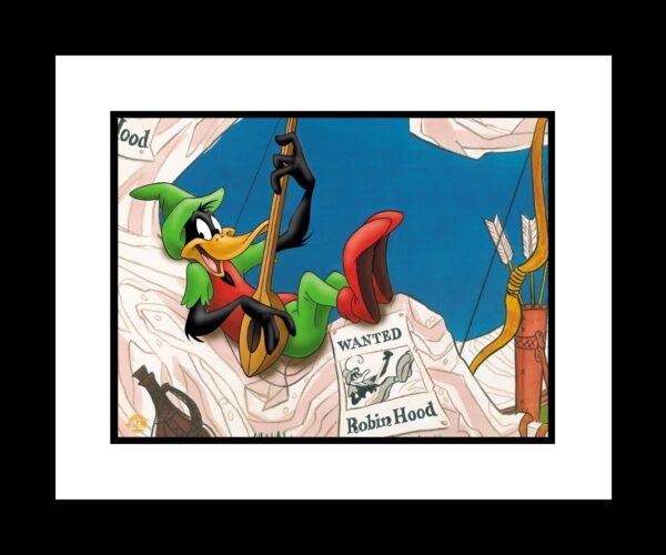 Daffy Duck as Robin Hood 16x20 Giclee-0