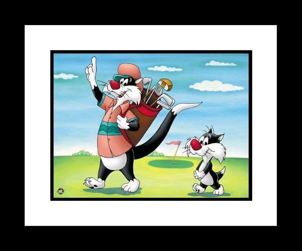 #1 Golfer 16x20 Giclee-0