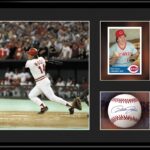 Pete Rose 11x14 Lithograph Facsimile Signature Framed-0