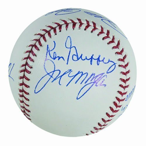 Big Red Machine Starting 8 Signed Baseball-0