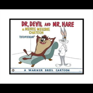 Dr. Devil and Mr. Hare 16x20 Lobby Card Giclee-0