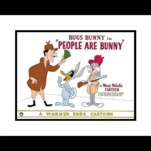 People Are Bunny 16x20 Lobby Card Giclee-0