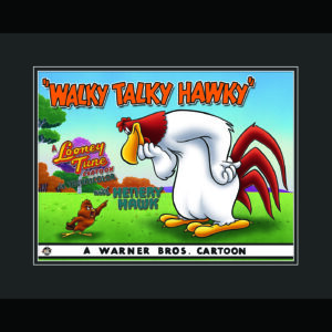 Walky Talky Hawky -Framed Warner Bros. Lobby Card -Fine Art Giclee