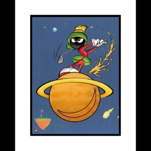 Marvin Martian Golf 16x20 Giclee-0