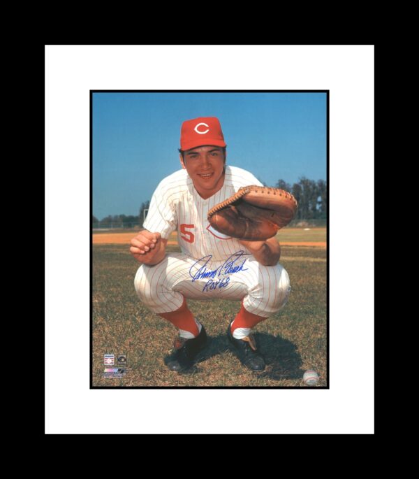 Johnny Bench Catching