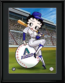 Betty on Deck - Arizona Diamondbacks