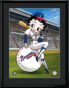 Betty On Deck - Atlanta Braves