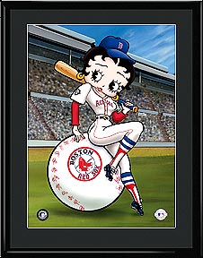 Betty On Deck - Boston Redsox