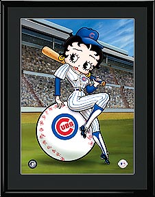 Betty on Deck - Chicago Cubs