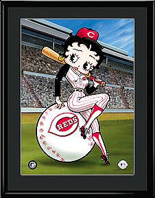 Betty on Deck - Cincinnati Reds