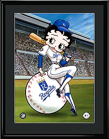 Betty on Deck - Kansas City Royals