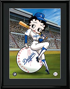 Betty on Deck - Los Angeles Dodgers