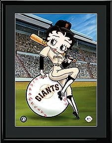 Betty on Deck - San Francisco Giants