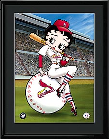 Betty on Deck - St. Louis Cardinals