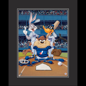 At The Plate - Montreal Expos - Warner Bros. Framed Fine Art Giclee