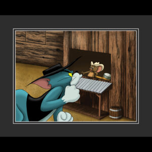Tall in the Trap - Tom and Jerry - Gene Deitch Giclee-Fine Art Giclee - Image 1