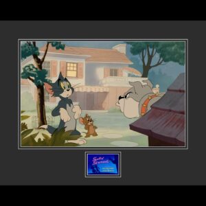 Solid Serenade- Tom and Jerry - Gene Deitch Giclee-Fine Art Giclee Framed