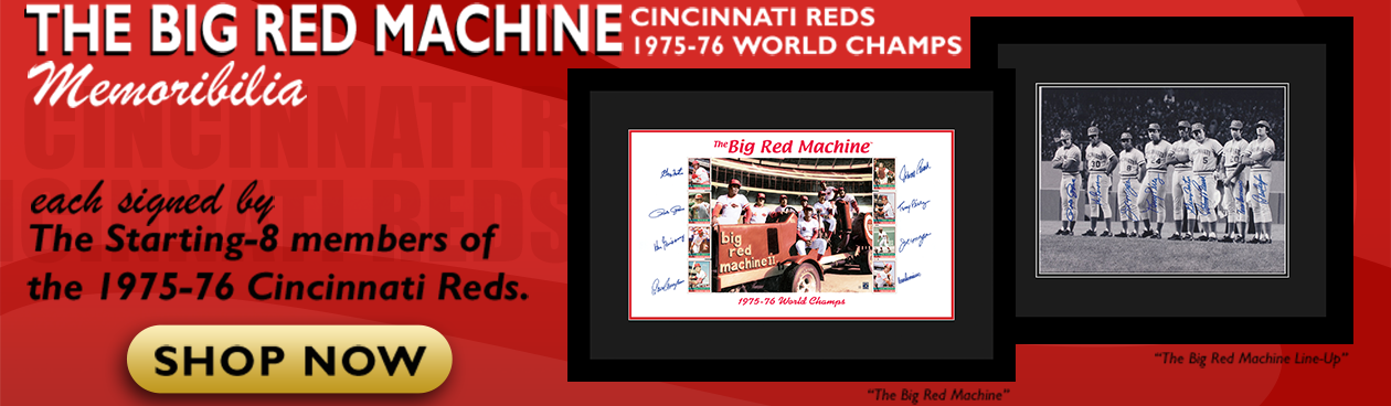 Cincinnati Reds - Big Red Machine Banner