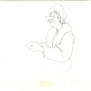 Amos - 2 Original Amos Production Drawings from the Walt Disney 1981 Movie "The Fox and the Hound" - Image 3