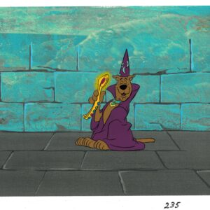 Scooby-Doo-Original Production Cel with Hanna-Barbera Seal (c. 1985)