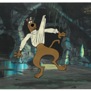 Scooby-Doo-Original Production Cel with Hanna-Barbera Seal (c. 1985)