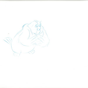 Big Mama - 2 Original Production Drawings from the Walt Disney 1981 Movie "The Fox and the Hound" - Image 3