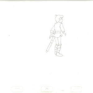 Taran-3 Original Production Disney Drawings from the Black Cauldron (1985) - Image 4