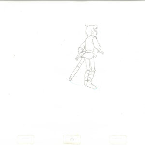 Taran-3 Original Production Disney Drawings from the Black Cauldron (1985) - Image 4