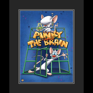 Pinky and the Brain - Fine Art Limited Edition Framed Giclee